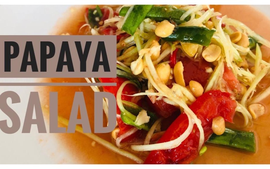 Campaign Image-34 for Thai Kitchen Sea Point with Caption: Papaya Salad