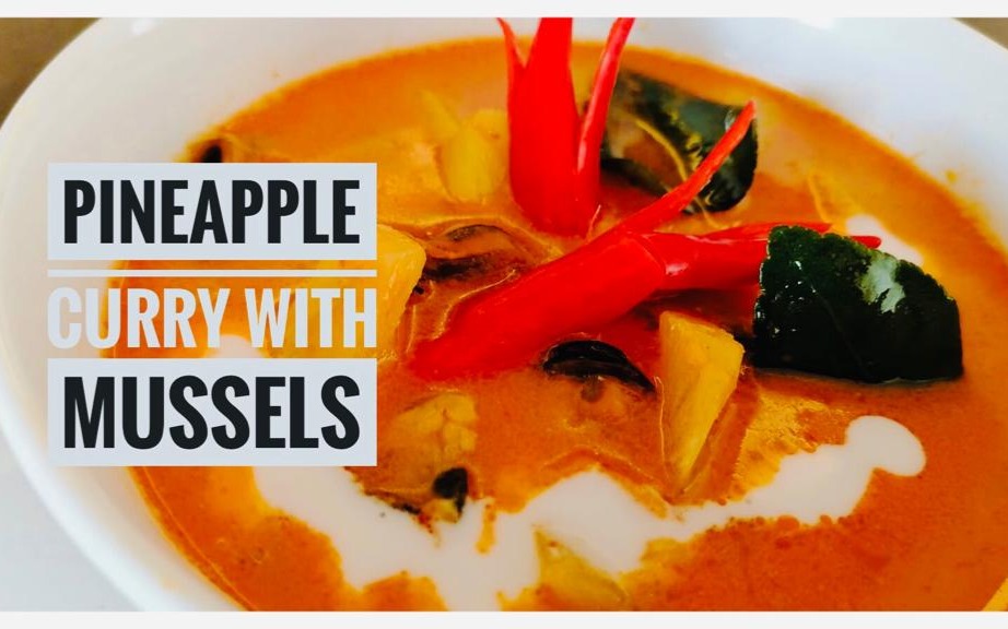 Campaign Image-17 for Thai Kitchen Sea Point with Caption: Pineapple curry with mussels