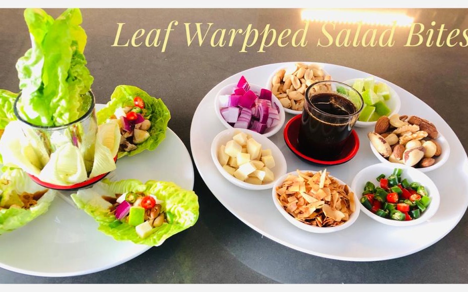 Campaign Image-21 for Thai Kitchen Sea Point with Caption: Meang Kum (leaf warp salad bite)