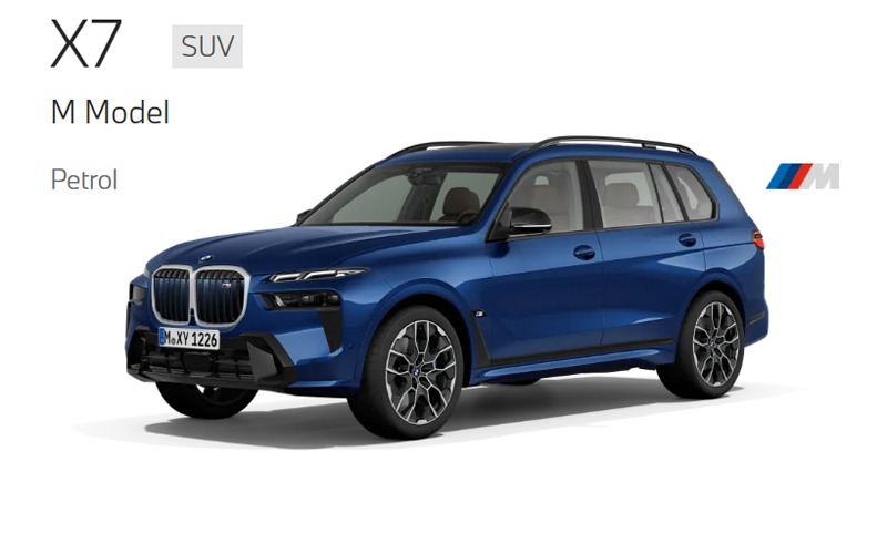 Campaign Image-16 for BMW Menlyn with Caption: X7 M Model
