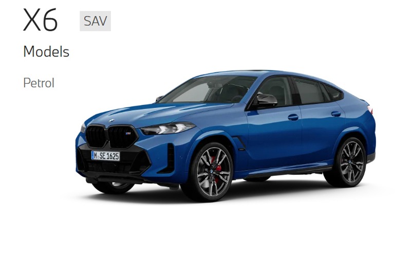 Campaign Image-17 for BMW Menlyn with Caption: X6 Models