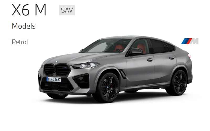 Campaign Image-19 for BMW Menlyn with Caption: X6 M Model