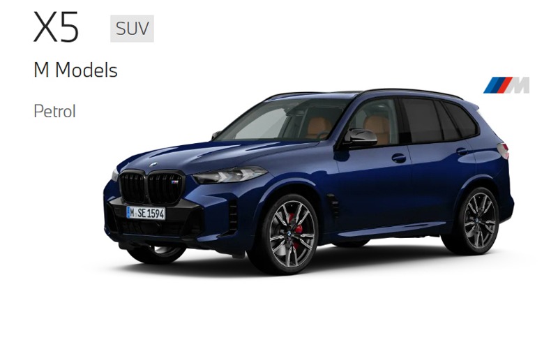 Campaign Image-21 for BMW Menlyn with Caption: X5 MModels