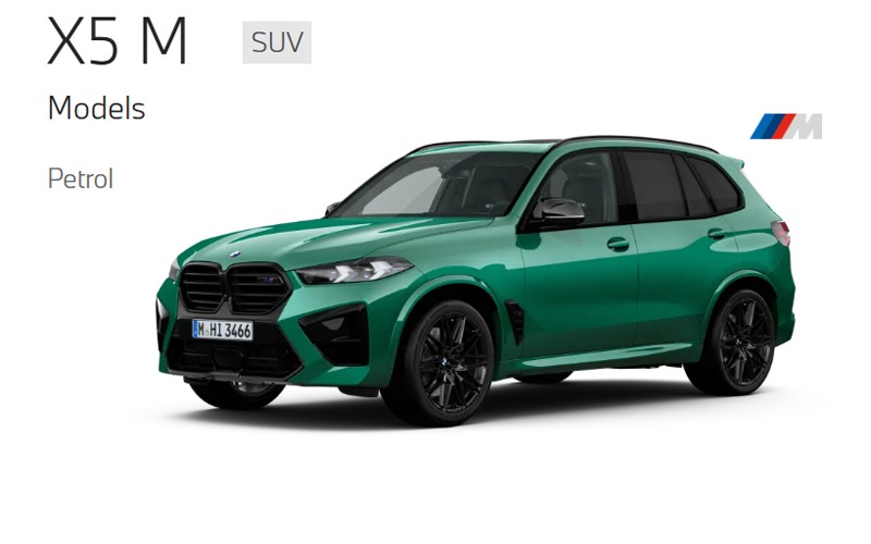 Campaign Image-22 for BMW Menlyn with Caption: X5 M Models