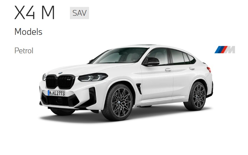 Campaign Image-24 for BMW Menlyn with Caption: X4 M Models