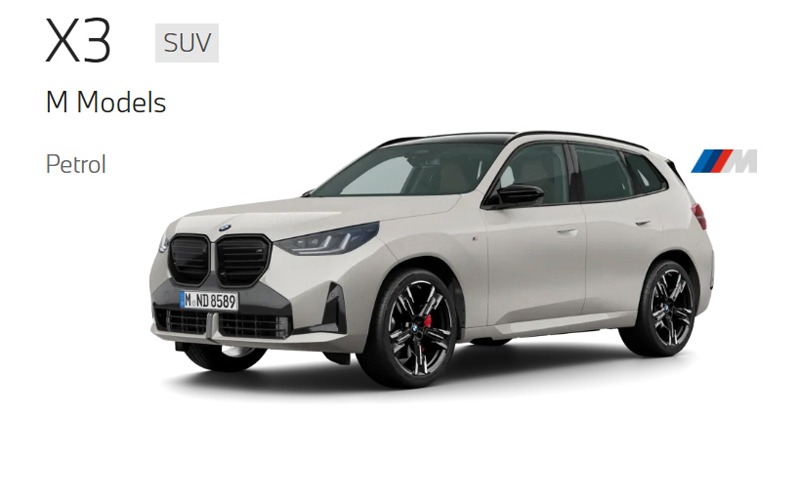 Campaign Image-26 for BMW Menlyn with Caption: X3 M Models
