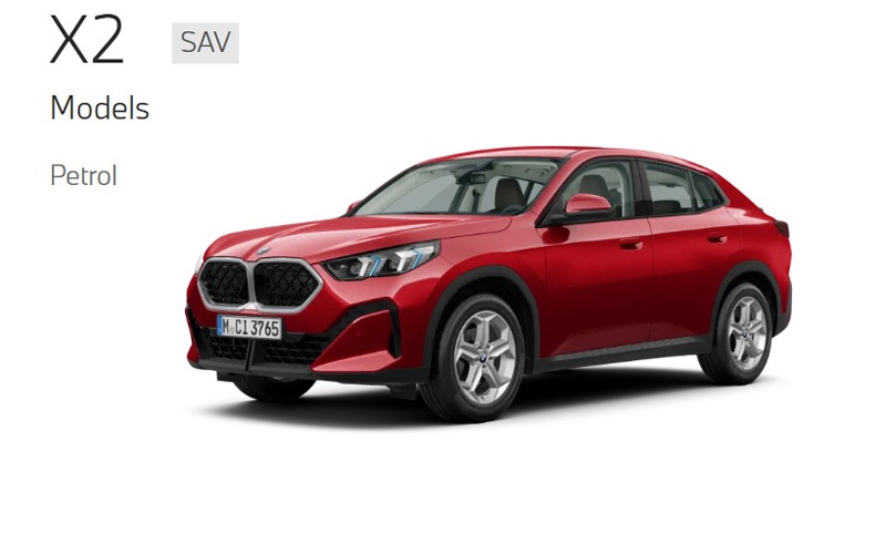 Campaign Image-27 for BMW Menlyn with Caption: X2 Models