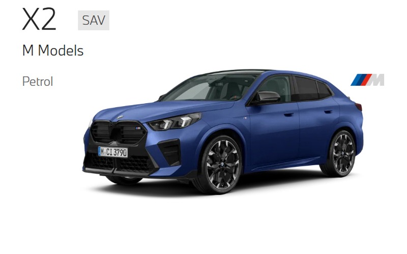 Campaign Image-28 for BMW Menlyn with Caption: X2 M Models