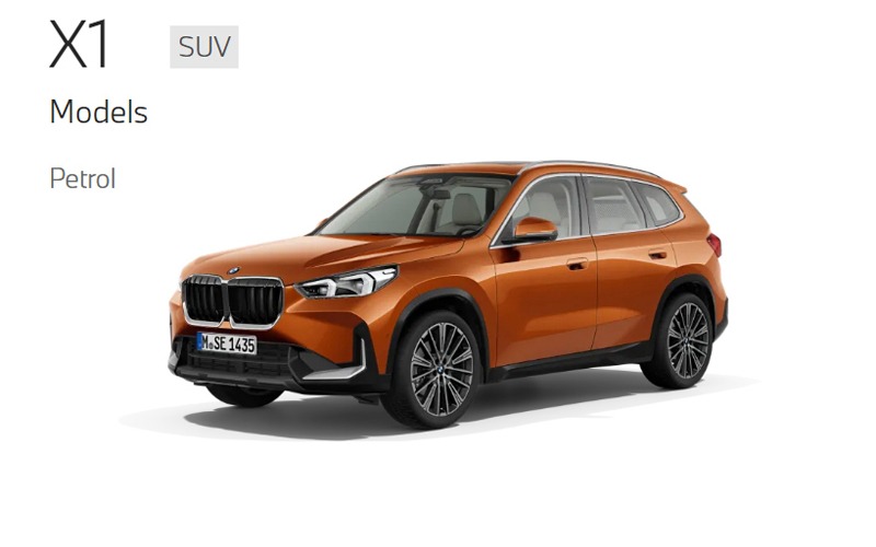 Campaign Image-29 for BMW Menlyn with Caption: X1 Models