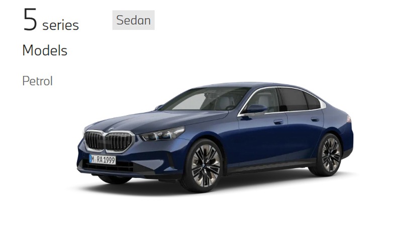 Campaign Image-36 for BMW Menlyn with Caption: 5 Series Models