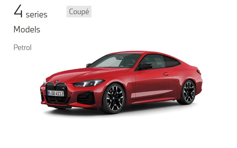 Campaign Image-37 for BMW Menlyn with Caption: 4 Series Models