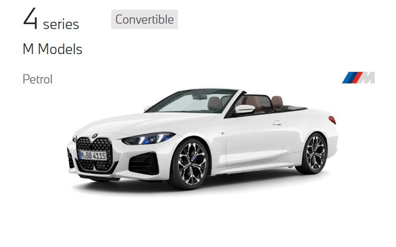 Campaign Image-43 for BMW Menlyn with Caption: 4 Series Convertible M Models