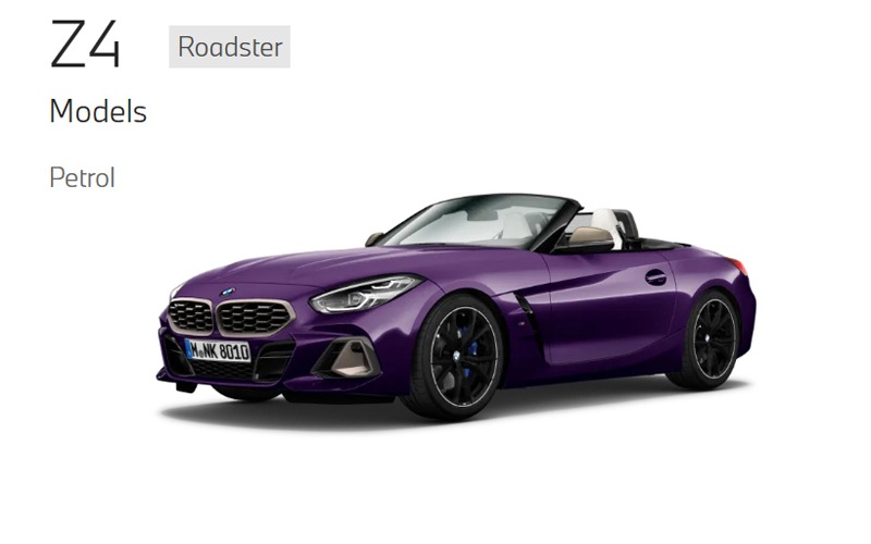 Campaign Image-56 for BMW Menlyn with Caption: Z4 Models