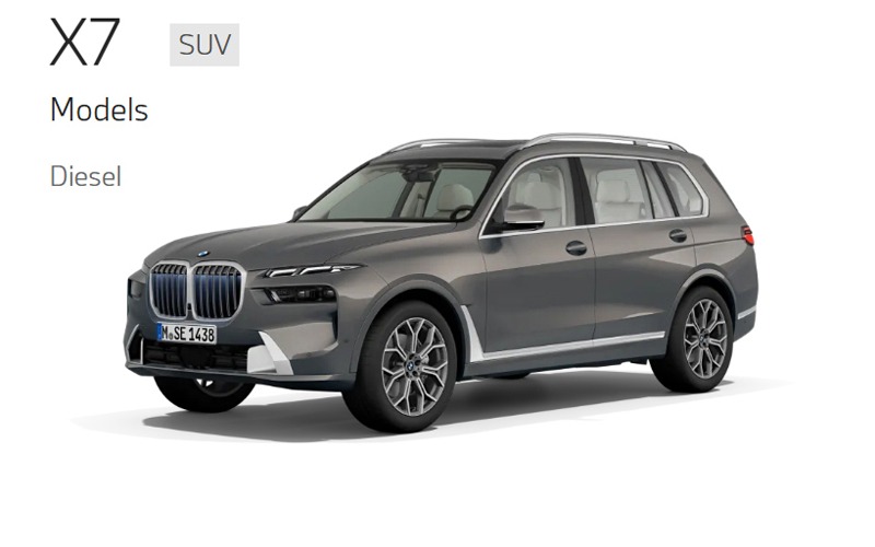 Campaign Image-58 for BMW Menlyn with Caption: X7 Models