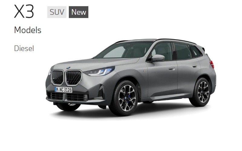 Campaign Image-62 for BMW Menlyn with Caption: X3 Models