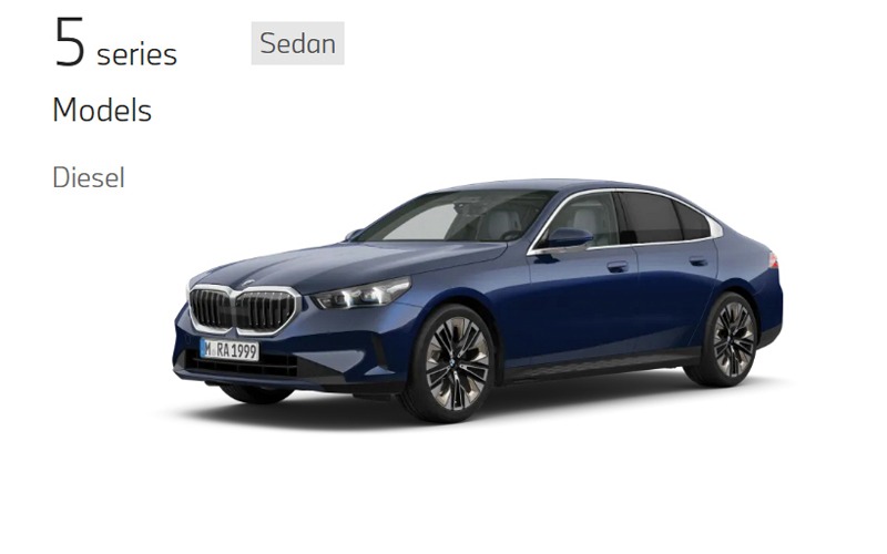 Campaign Image-65 for BMW Menlyn with Caption: 5 Series Models