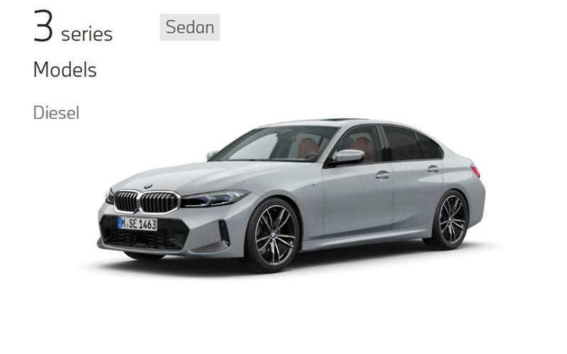 Campaign Image-68 for BMW Menlyn with Caption: 3 Series Models
