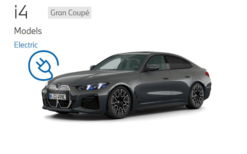 Campaign Image-7 for BMW Menlyn with Caption: i4 Models