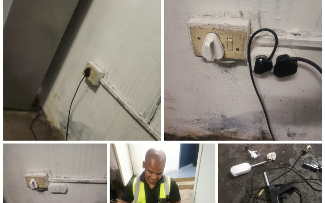 Campaign Image-41 for G & V AGREEMENTS Cape Town with Caption: Fixing Electrical Plugs and Sealing Wires